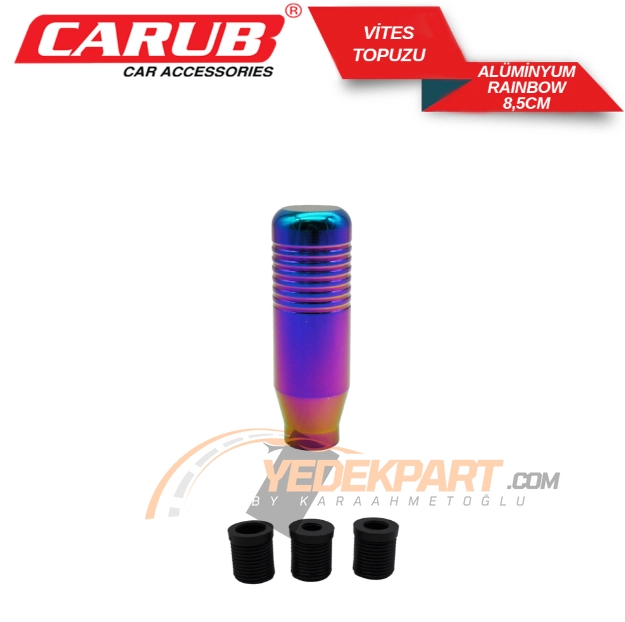 CARUB Vites Topuzu Alüminyum Rainbow 8.5 Cm